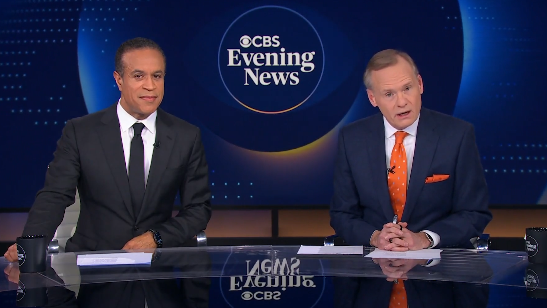 Low-Rated CBS Evening News Anchor Team Signs Off